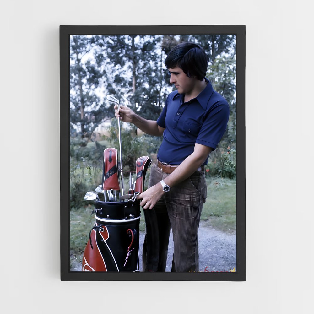 Poster Seve de ballesteros – affiche Golf (vue 2)